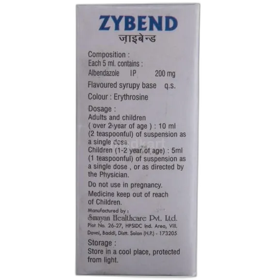 zybend oral suspension 10 ml